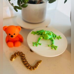 Colorful 3D Animal Set of 3